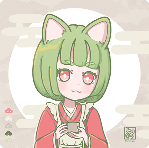 抹茶の日イラスト